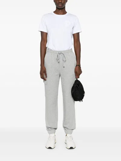 Twinset Twin-set Heather Grey Cargo Jogger Trousers In Gray