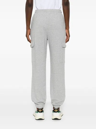 Twinset Twin-set Heather Grey Cargo Jogger Trousers In Gray