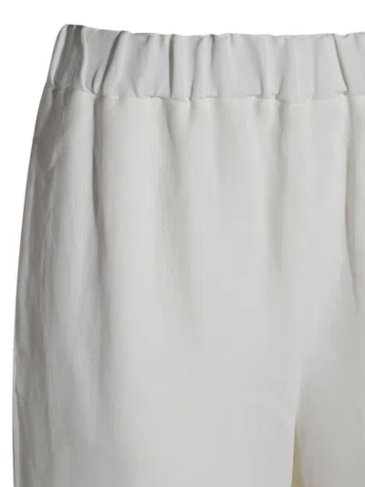 Fabiana Filippi Trousers Light And Natural In Gray