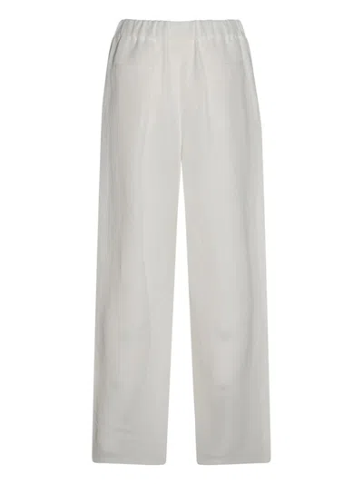 Fabiana Filippi Trousers Light And Natural In Gray