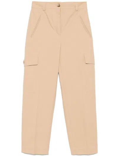 Twinset Twin-set Stylish And Versatile Trousers In Neutral