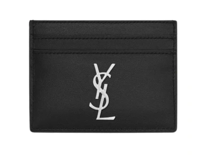 Saint Laurent Wallets Blacks And Greys In Gray