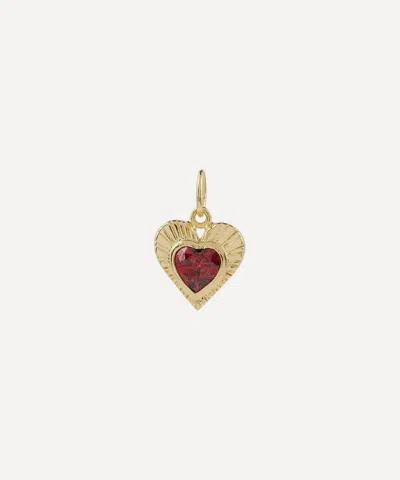 Anna + Nina Gold-plated Rhapsody Love Pendant Charm In Gold