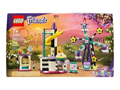 Pre-owned Lego Friends Magical Ferris Wheel And Slide Set 41689 In Multi