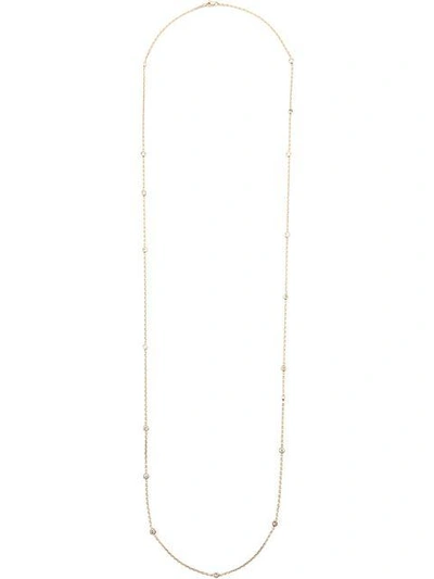 Shop Kristin Hanson 'dia By Yard' Necklace In Gold/diamond