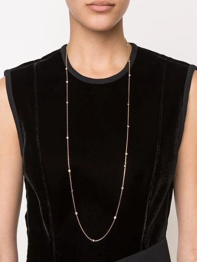 Shop Kristin Hanson 'dia By Yard' Necklace In Gold/diamond