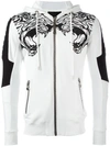 Philipp Plein Hoodie Sweatjacket "caution"