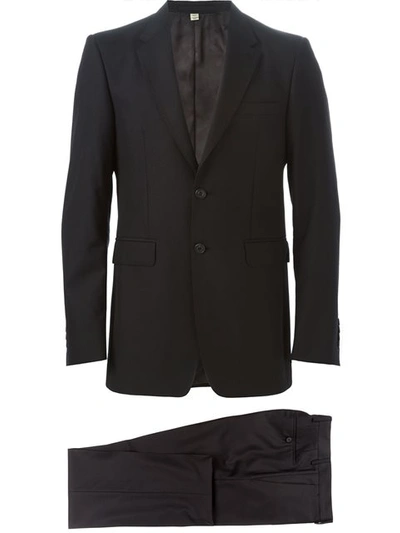 Burberry Stirling Two-button Wool Suit In Navy
