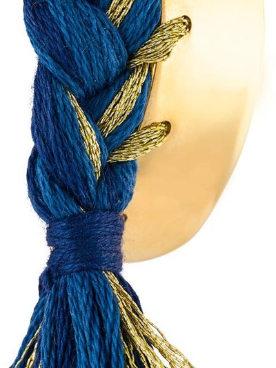 Shop Aurelie Bidermann Copacabana Bracelet In Blue