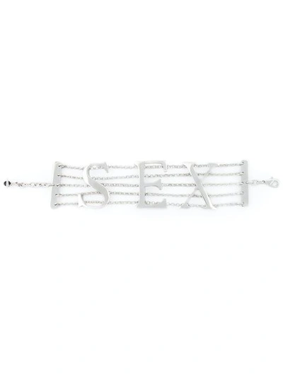 Vivienne Westwood SEX ブレスレット Vivienne Westwood 'sex' Bracelet | ModeSens