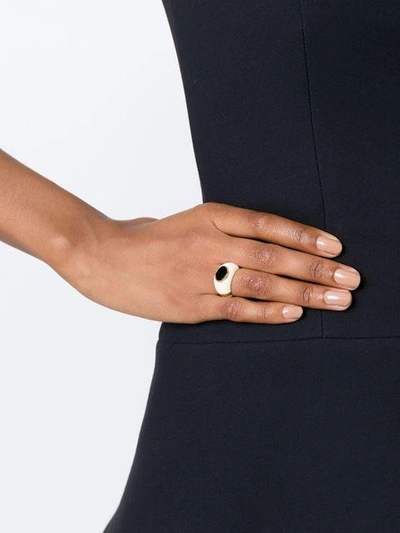 Shop Aurelie Bidermann 18kt Gold Plated 'diana' Ring