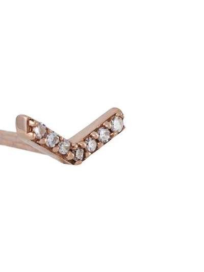 Shop Astley Clarke 'varro Honeycomb' Diamond Stud Earrings In Rose Gold