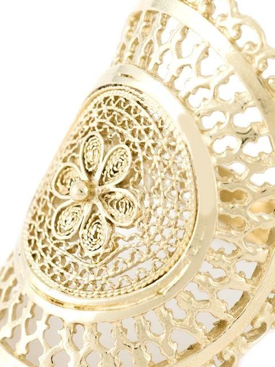 Shop Wouters & Hendrix Filigree Ring In Metallic