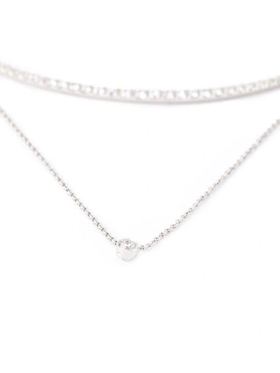 Shop Wouters & Hendrix Gold Layered Diamond Necklace - Metallic