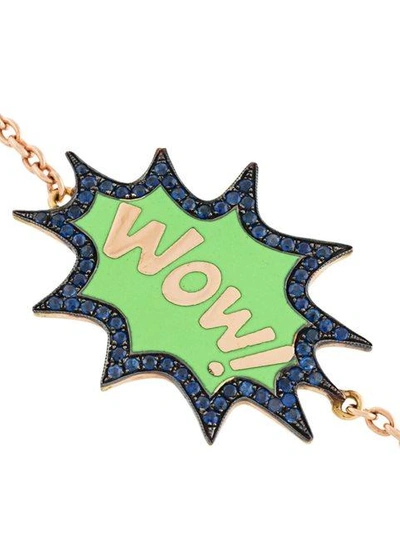 Shop Monan 'wow!' Sapphire Bracelet In Metallic
