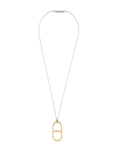 Alexander Wang Woman Silver And Gold-tone Necklace Gold In Metallic