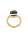 POMELLATO 18KT ROSE GOLD TOPAZ STONE NUDO RING,AA110O6TP11735802