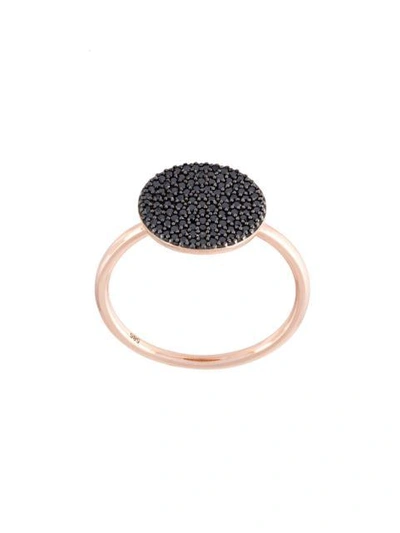 Shop Astley Clarke Icon Diamond Ring In Black