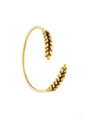 AURELIE BIDERMANN 'WHEAT' OPEN BRACELET,WHEBR03MG11391865