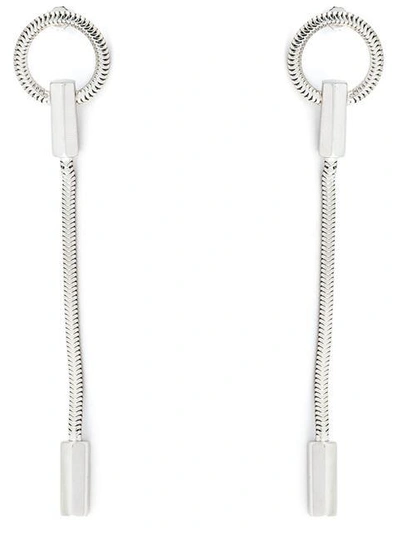 Shop Lara Bohinc 'schumacher' Earrings In Metallic