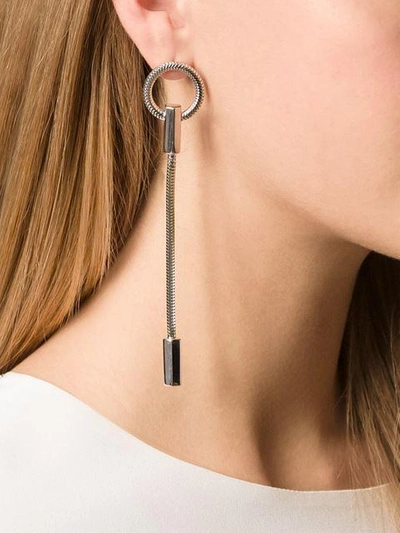 Shop Lara Bohinc 'schumacher' Earrings In Metallic
