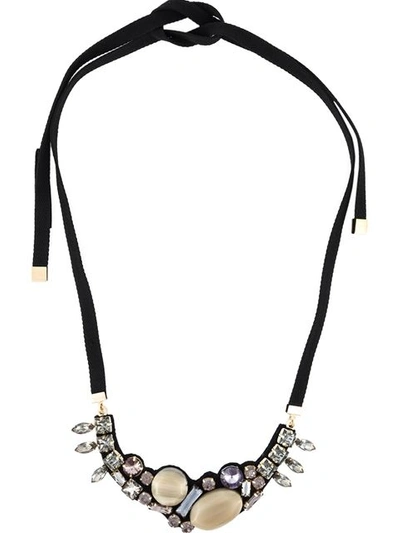 Marni Crystal Embellished Necklace