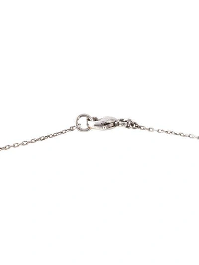 Shop Gisele For Eshvi 18kt White Gold Gemstone Necklace - Metallic
