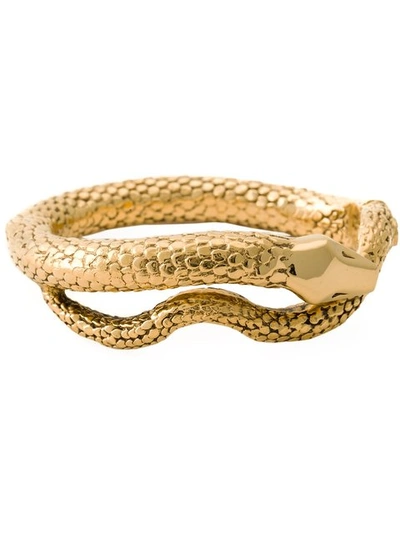 Aurelie Bidermann 'tao' Snake Bracelet In Gold