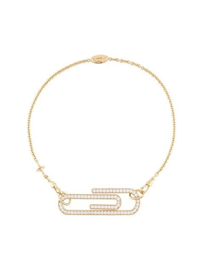 Shop Vivienne Westwood 'doreen' Necklace In Metallic
