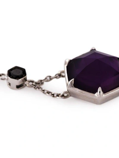 Shop Stephen Webster 18kt Purple Quartz Bracelet In Metallic