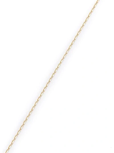 Shop Kristin Hanson Diamond Detail Key Necklace In Black