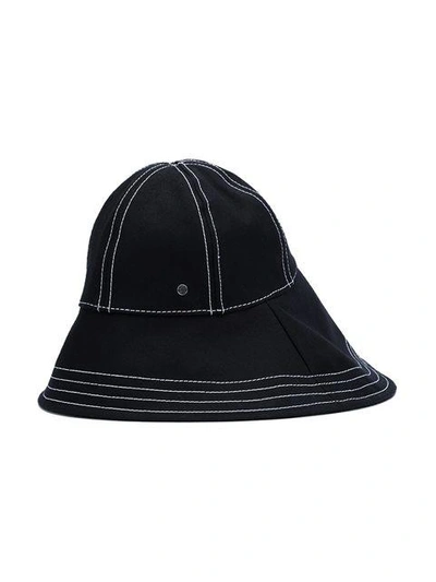 Shop Maison Michel Stitch Detail Bucket Hat