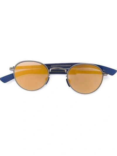 Shop Mykita 'quince' Sonnenbrille - Blau