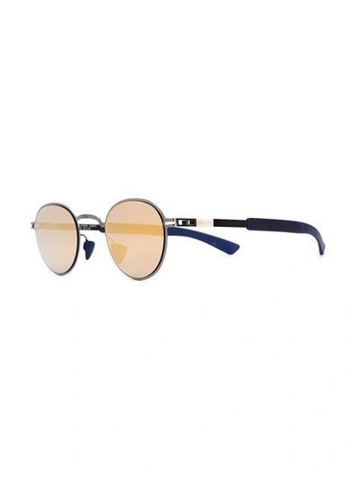 Shop Mykita 'quince' Sonnenbrille - Blau