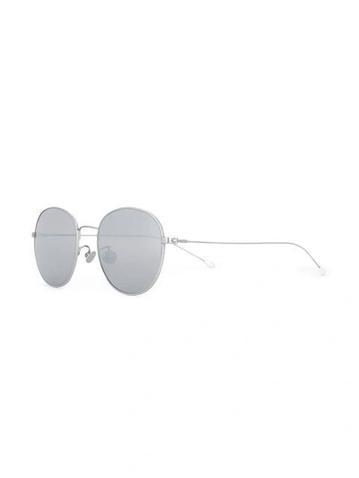 Shop Linda Farrow Thin Arm Sunglasses