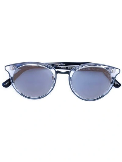 Shop Oliver Peoples Cat Eye Shaped Sunglasses - Blue