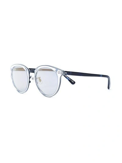 Shop Oliver Peoples Cat Eye Shaped Sunglasses - Blue