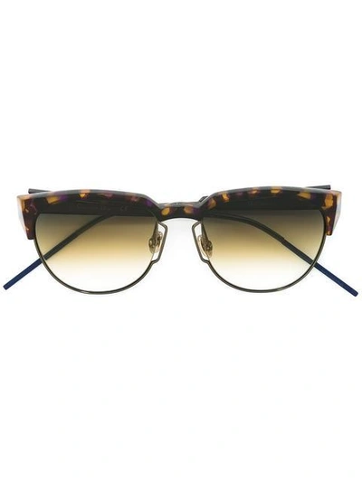 Shop Dior 'spectral' Sunglasses In Black