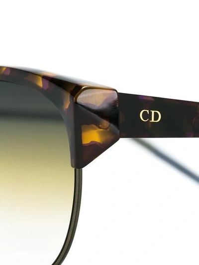 Shop Dior 'spectral' Sunglasses In Black