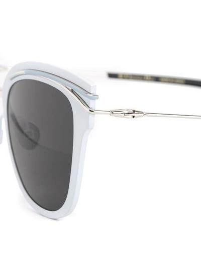 Shop Dior Eyewear 'so ' Sunglasses - White