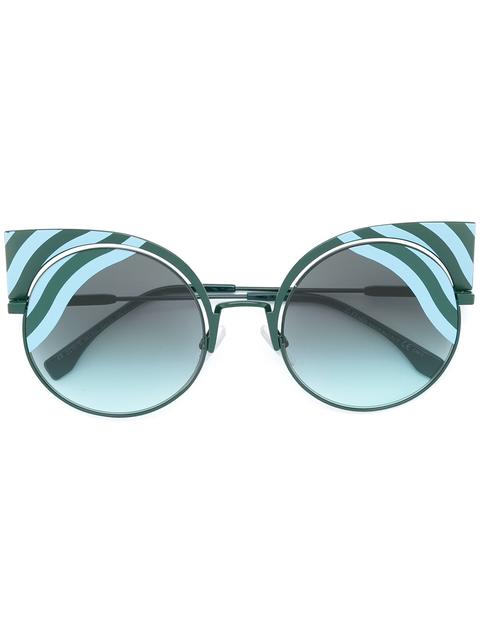 fendi sunglasses green