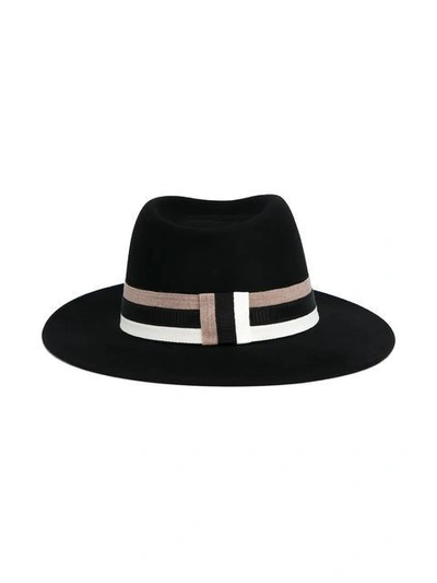 Shop Maison Michel 'thadee' Trilby Hat