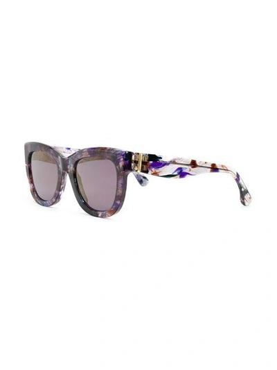 Shop Mykita 'dawn' Sunglasses In Multicolour