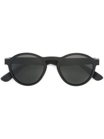 Shop Mykita X Maison Margiela 'dual' Sonnenbrille - Schwarz In Black