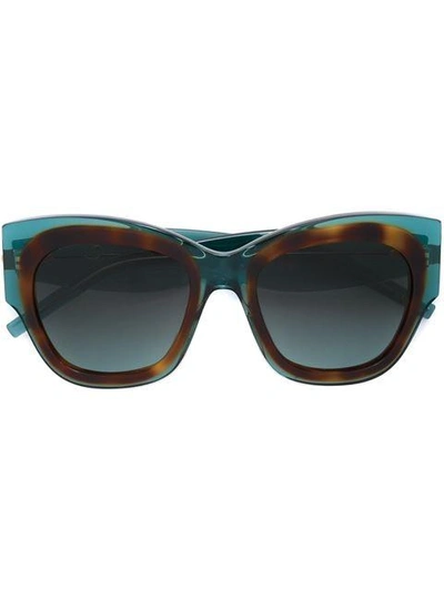 Pomellato Eyewear Square Frame Sunglasses - Green