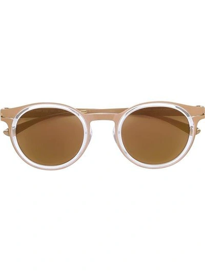Shop Mykita Round Framed Sunglasses