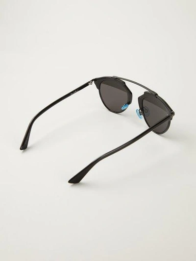 Shop Dior Eyewear 'so Real' Sunglasses - Black