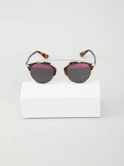 Shop Dior ' So Real' Sunglasses In Aoott