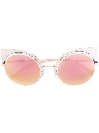 Fendi 'eyeshine' Sunglasses In Pink