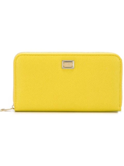 Dolce & Gabbana 'dauphine' Wallet - Yellow